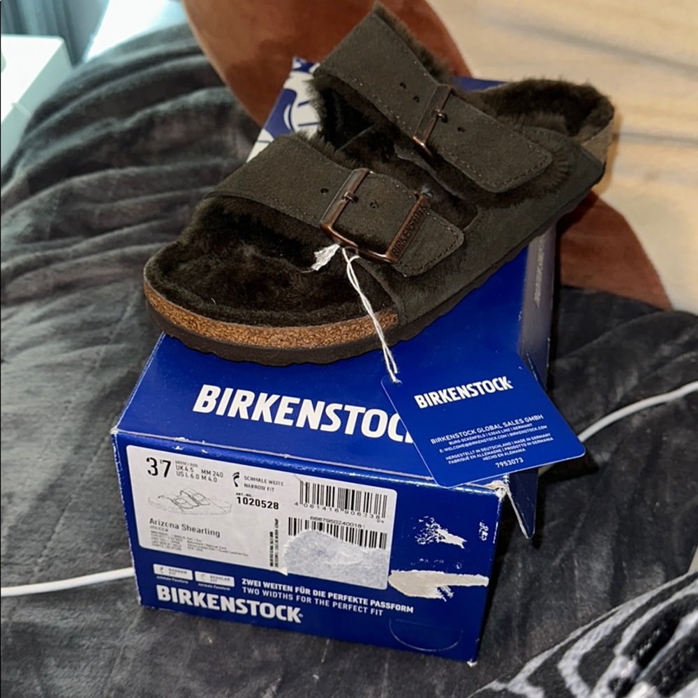 Birkenstock Arizona Shearling sandals